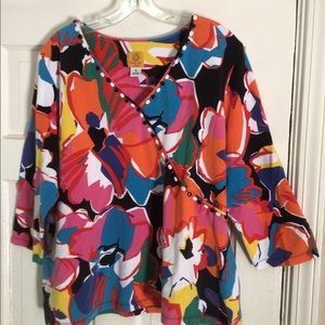 1X Ruby Rd. MultiColor Top